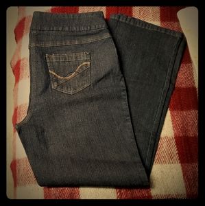 NWOT Reitman's Darkwash Pull-on Jeans
